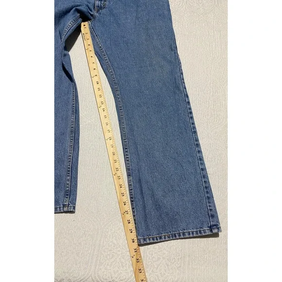 Levi's 505 Straight Fit Jeans Mens Size‎ 38x30 Blue Denim Classic - Picture 5 of 8